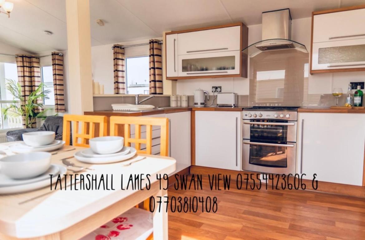 Swan View Retreats # Hottub # Egg Chair # Bbq & Bikes Included 8 Berth Tattershall Exterior photo